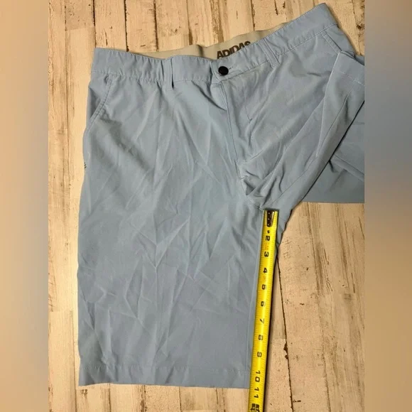 Adidas Golf Shorts Mens 34 Blue Performance Flat Front Casual - Picture 5 of 10